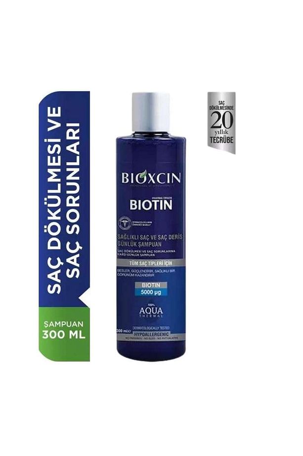 Biotin Şampuan 300 ml | Tüm Saç Tipleri x2 Adet - 3