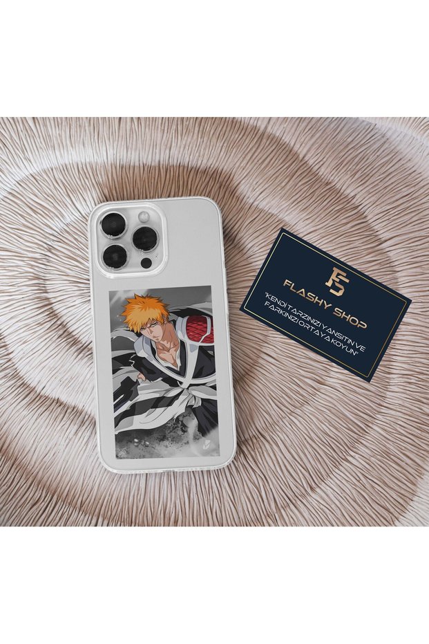 Oppo Realme C21Y / C25Y Compatible Bleach Ichigo Kurosaki Designed Transparent Case