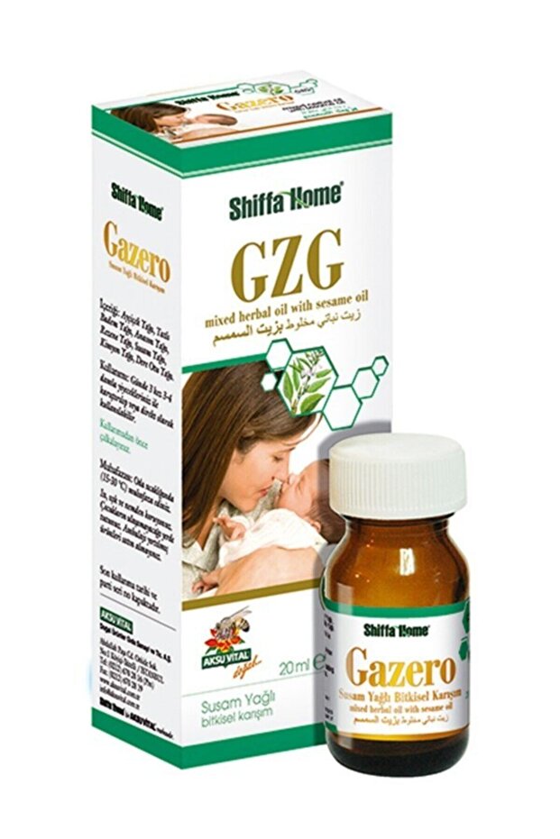 Shiffa Home Gzg 20 Ml - Gazero Sesame Oil