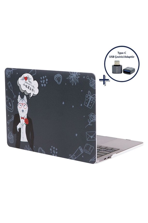 Macbook Pro M1-m2 Kılıf 13inç A2338 A1706-08 A1989 A2159 A2251 A2289 Ile Uyumlu Dog01nl - 2
