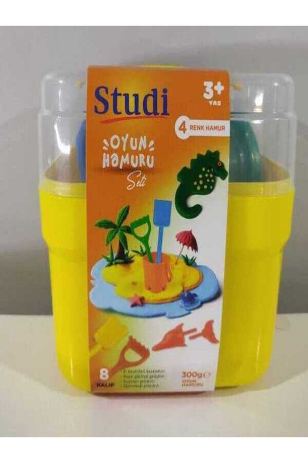 Oyun Hamuru Plaj Kum Kürek Figürlü Set - 1