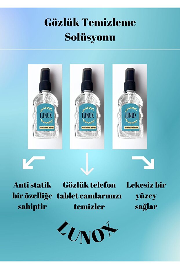 محلول تنظيف النظارات 3 بوصات - 1