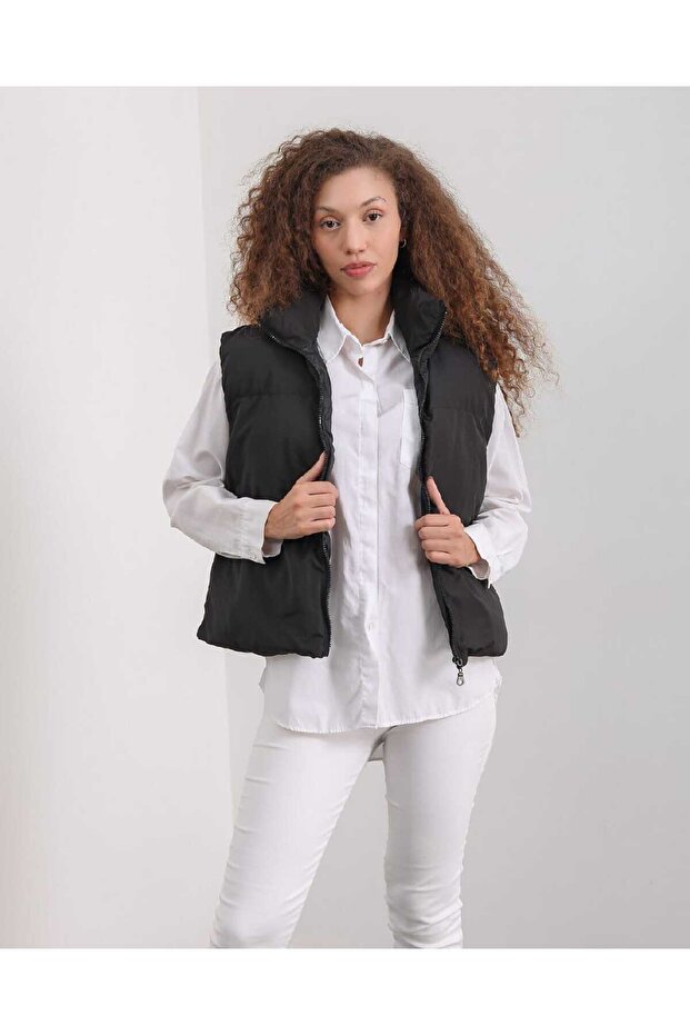 Şişme Yelek Siyah - 4