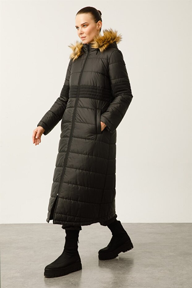 MİCCA KAPİTONELİ ŞİŞME MANTO - 4