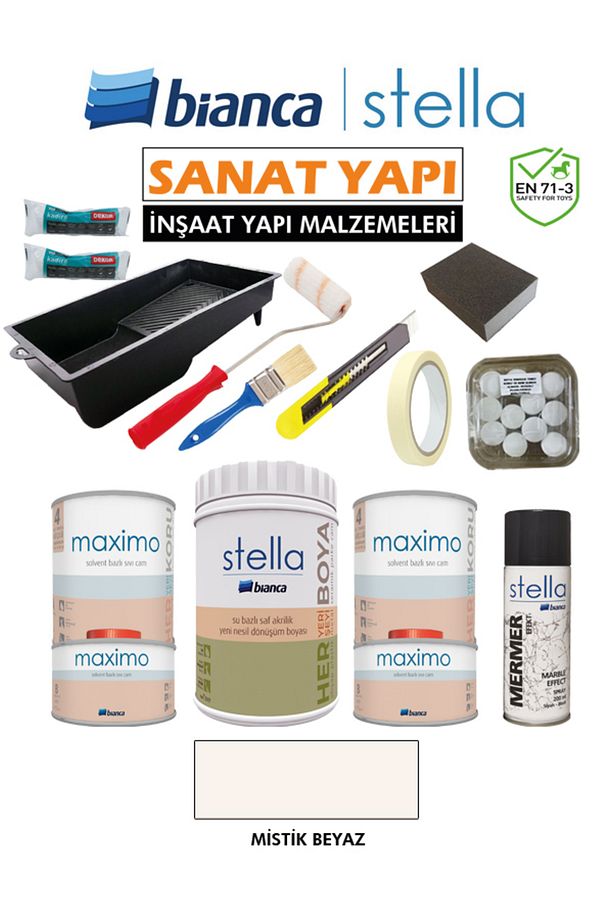 Bianca Set Ful Paket ( Mutfak - Tuvalet Banyo - Fayans - Mobilya ) - 1