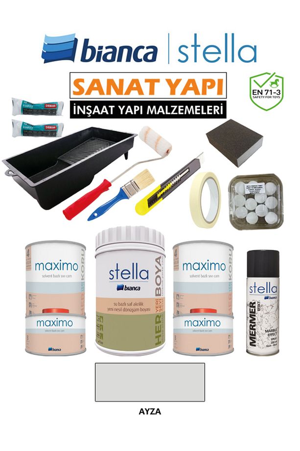 Bianca Set Ful Paket ( Mutfak - Tuvalet Banyo - Fayans - Mobilya ) - 1