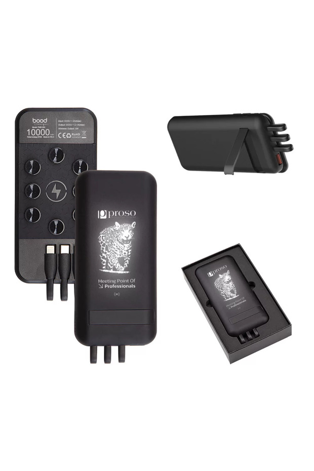 Wireless Işıklı Powerbank - 1