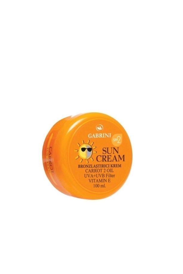 Bronzlaştırıcı Havuç Güneş Kremi Spf 2 100 ml 2725039 - 1