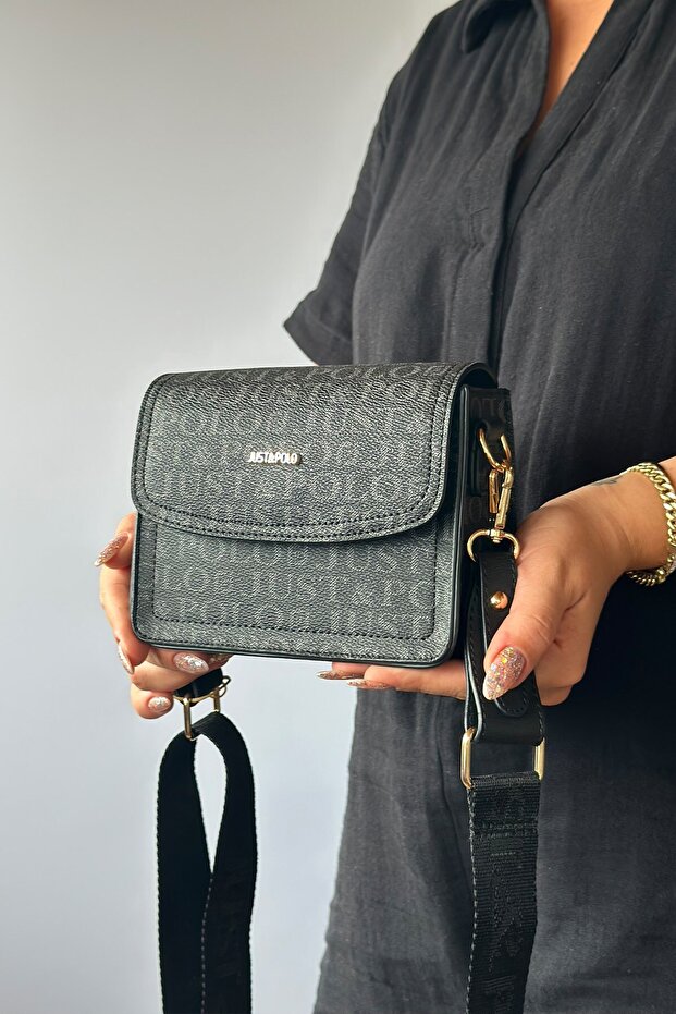 New Model Women's Monogram Printed Small Size Daily Shoulder Bag AS2195