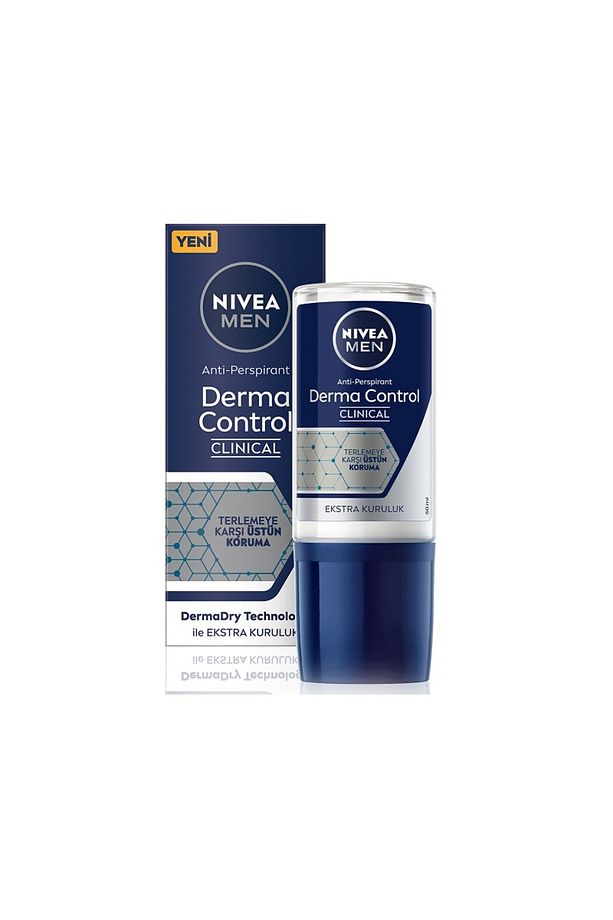 Men Derma Control Clinical Üstün Koruma Erkek Deodorant Roll-On 50 ml - 1