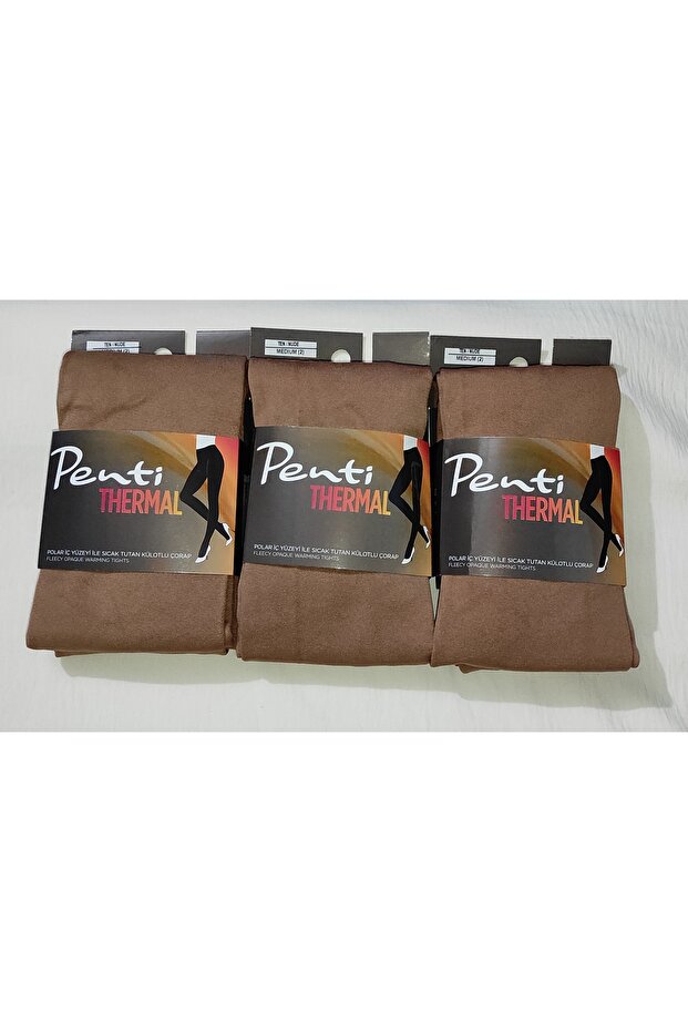 Termal Külotlu Çorap 3'lü - 1