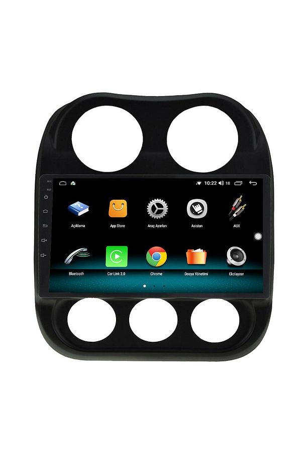 JEEP COMPASS ANDROİD 13 MULTİMEDYA CARPLAY 4GB RAM+64GB HDD 2011-2015 NAVİGASYON EKRAN - 5