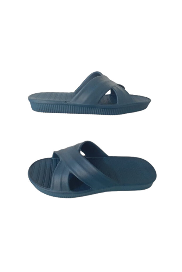 Women's Navy Blue Ultra Light Daily Beach Slippers