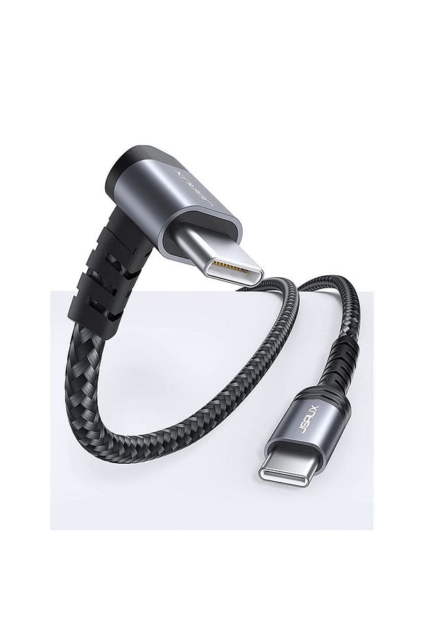 3 Metre 100w 5a Hızlı Şarj Ve Data Kablosu 90 Derece Type-c To Type-c Cc0034 Macbook Uyumlu - 1