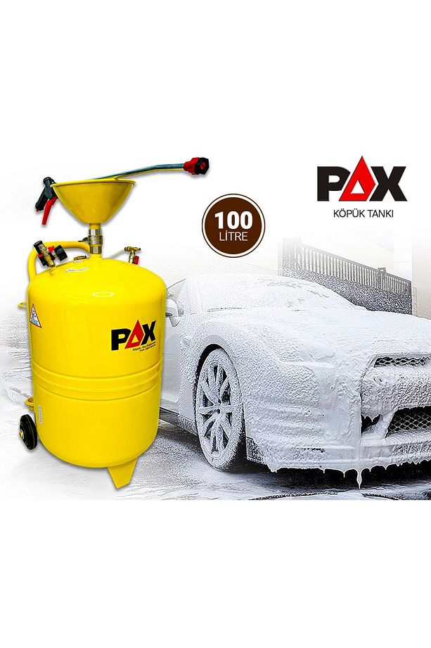 Bıgworker 3'lü Set 200 Bar Yıkama 100 Litre Köpük Tankı Ve Bez Sıkma Merdanesi Seti - 4