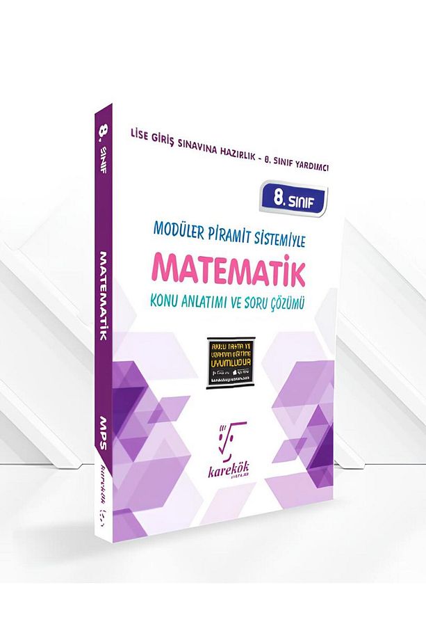 Güncel Karekök Yayınları Güncel 8.Sınıf LGS Matematik Konu Anlatımlı Çözümlü Soru MPS (MODÜLLE - 1