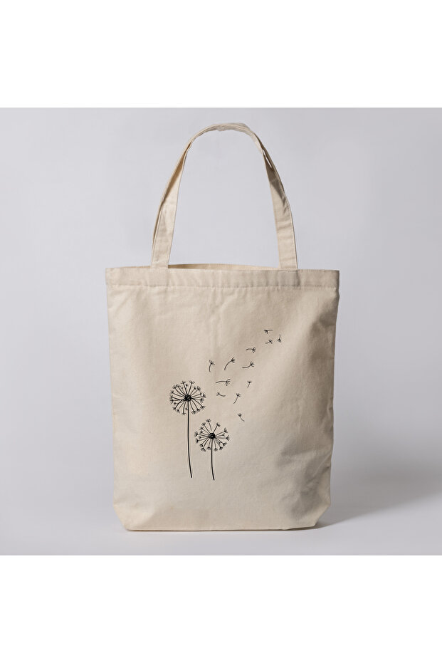Dandelion - Special Design Cloth Bag, Shoulder and Hand Bag, 35x40cm