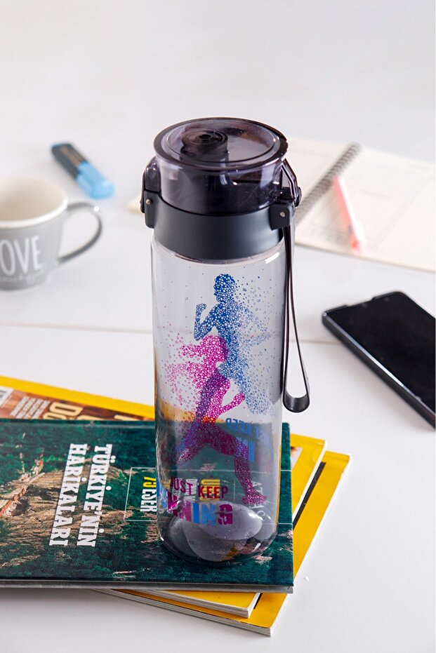 1 زجاجة مياه منقوشة 800 مل - 4