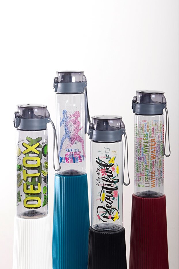 1 زجاجة مياه منقوشة 800 مل - 1