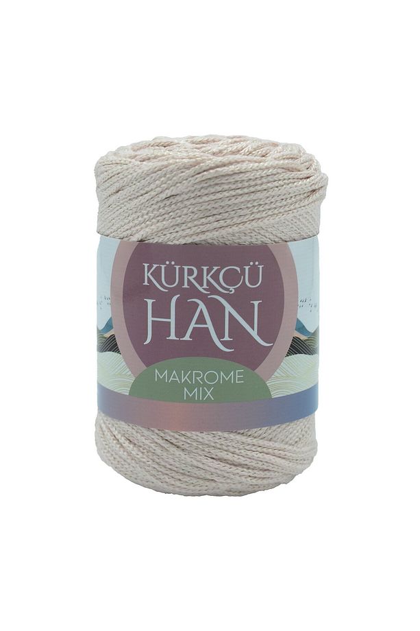 Makrome Mix 200gr 120m El Örgü İpi Pembe - 1