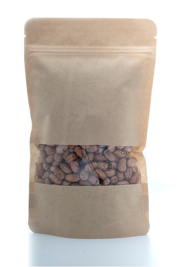 Pencereli Kilitli Poşet Doypack 50 Adet 16x27 Orta Boy - 3