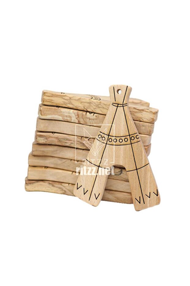 Ahşap Çadır Figürü - 1