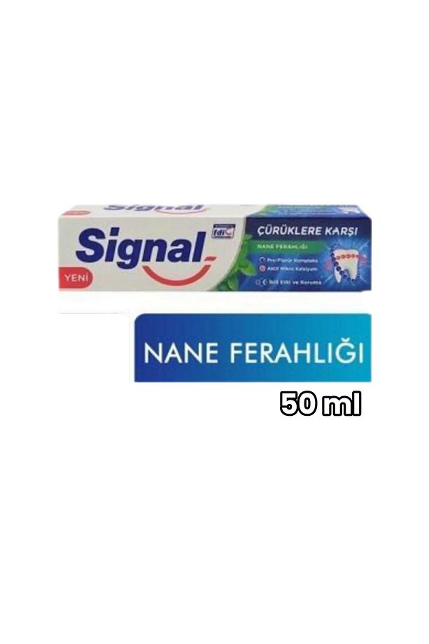 Diş Macunu Çürüklere Karşı Nane Ferahlığı 50 ml X4 Adet - 3