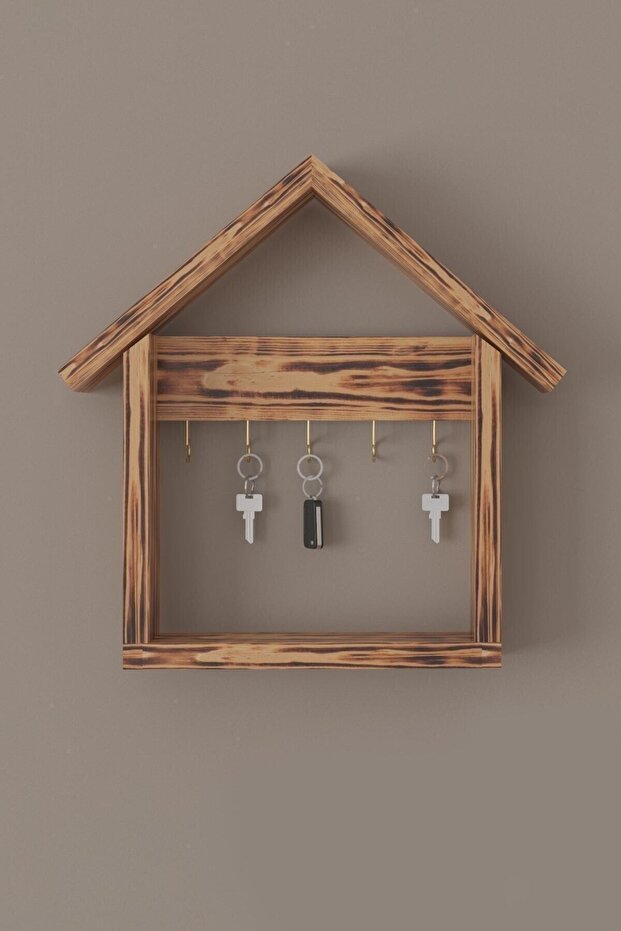 Ahşap Anahtarlık - 1
