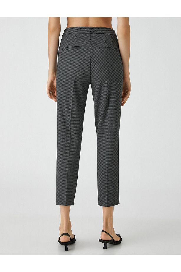 Basic Normal Bel Pantolon - 4