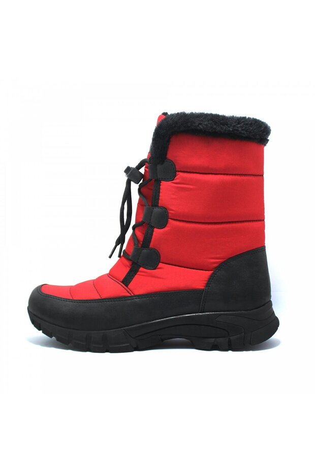 Kadın Kırmızı Kar Botu - 6