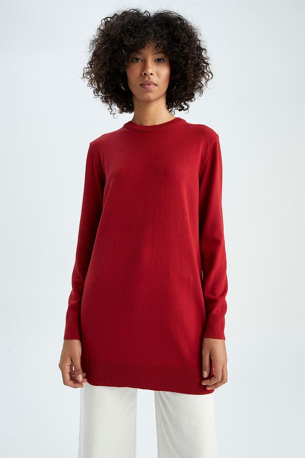 Regular Fit Bisiklet Yaka Tunik - 1