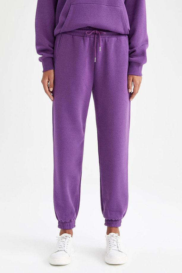 Beli Bağcıklı Jogger Eşofman Alt - 8