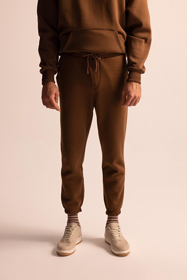 Regular Fit Cepli Eşofman Altı - 4