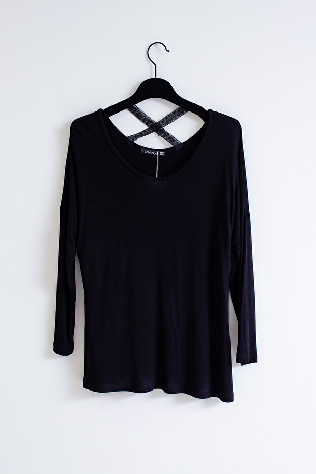 Women's Black Plus Size Blouse