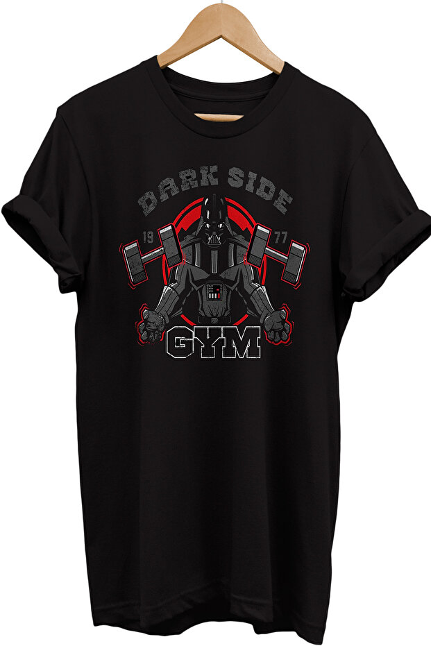 Star Wars Darth Vader Gym Printed 100% Cotton Oversize T-shirt Plus Size T-Shirt
