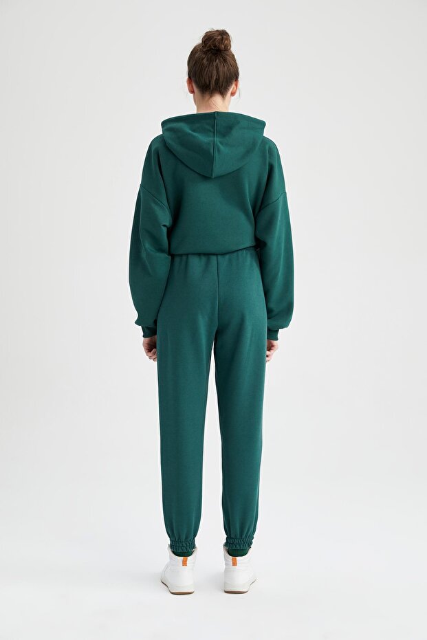 Fit Jogger Sweatpants with Soft Fuzzy Inside - 7