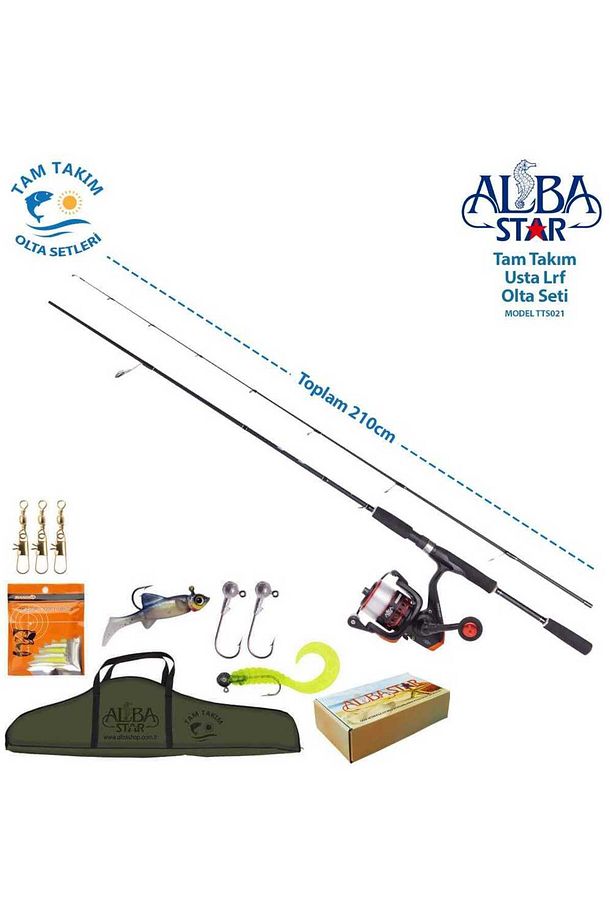 Tam Takım Usta Lrf Olta Seti TTS021 Standart 210CM - 1