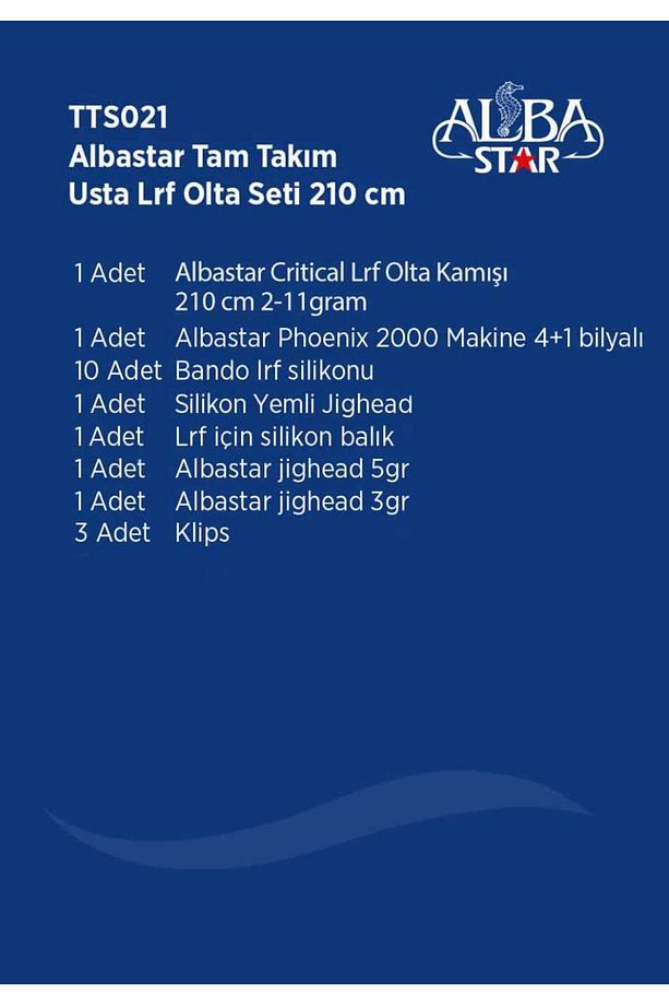 Tam Takım Usta Lrf Olta Seti TTS021 Standart 210CM - 2