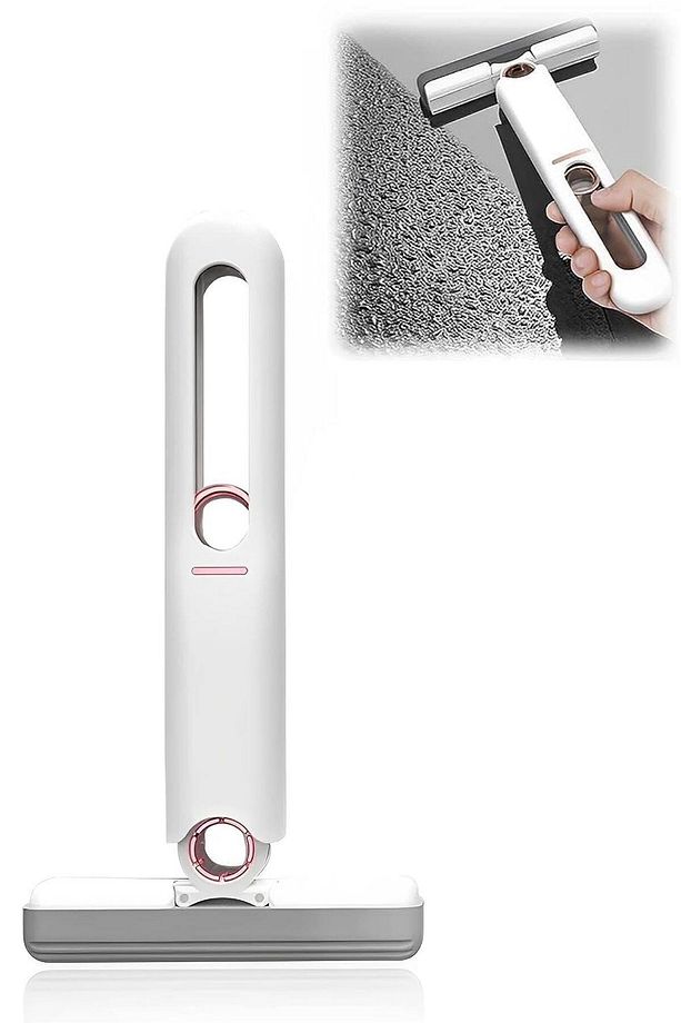 ® Çok Amaçlı Cam Fayans Mini Temizlik Mopu Fırçası - 1