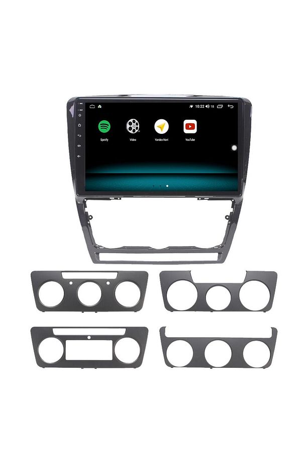 SKODA OCTAVİA ANDROİD 13 MULTİMEDYA CARPLAY 4GB RAM+64GB HDD 2007-2012 NAVİGASYON EKRAN - 3