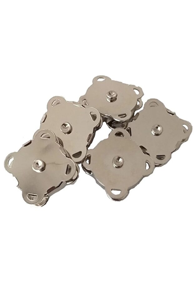Canta Magnet Silver Color with Attachment 10 Pieces