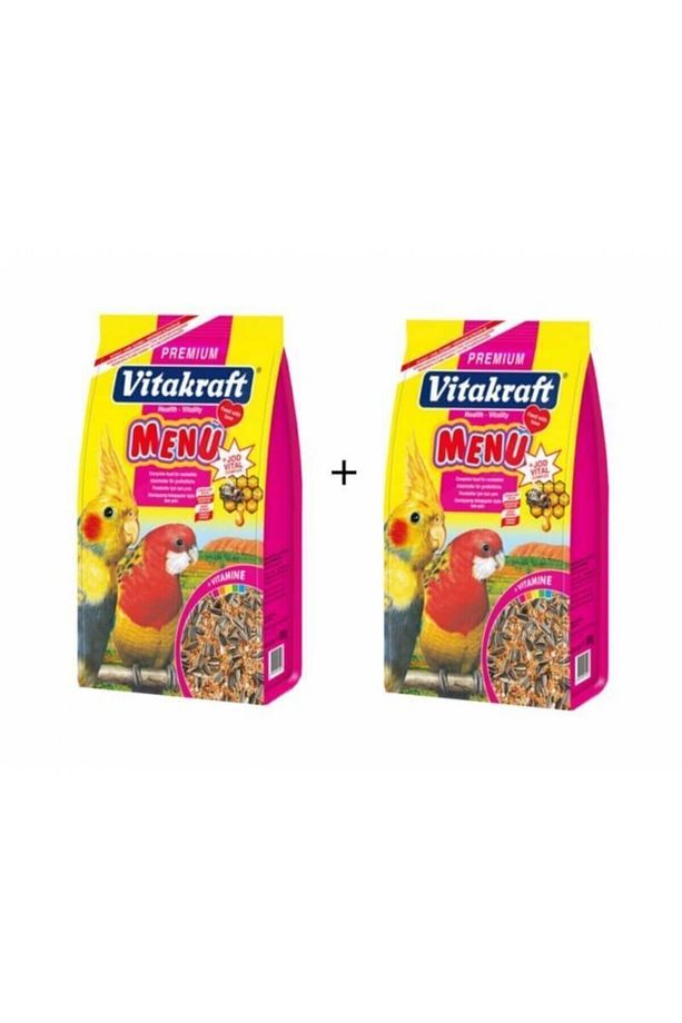 Menu Paraket Sultan Cennet Papağanı Yemi 1kgx2adet - 1
