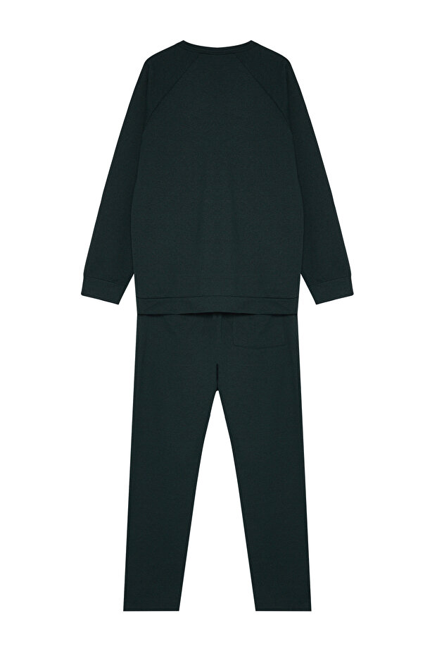 Yeşil Erkek Regular Fit Pijama Takımı TMNAW22PT0510 - 8