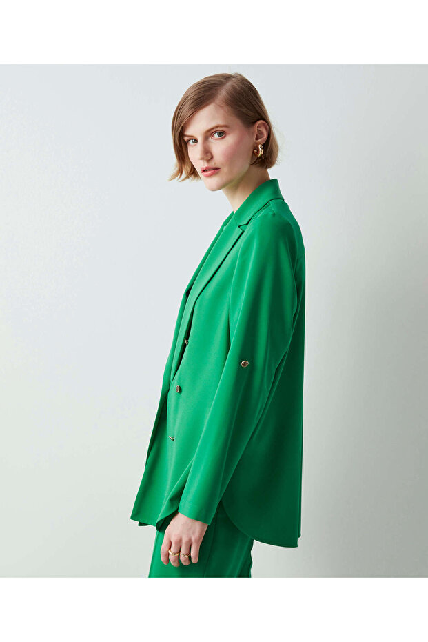 Monogram Düğmeli Ceket - 2