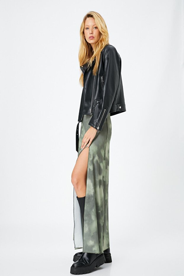 Schwarze Damenjacke - 3