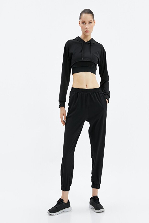 Schwarze Damen-Jogginghose - 2