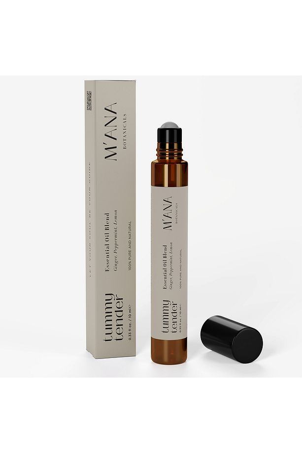 Tummy Tender Aromaterapi Roll On Nane Yağı, Zencefil Yağı, Ve Limon Yağı Özel Karışımı Roll On 10 ml - 1
