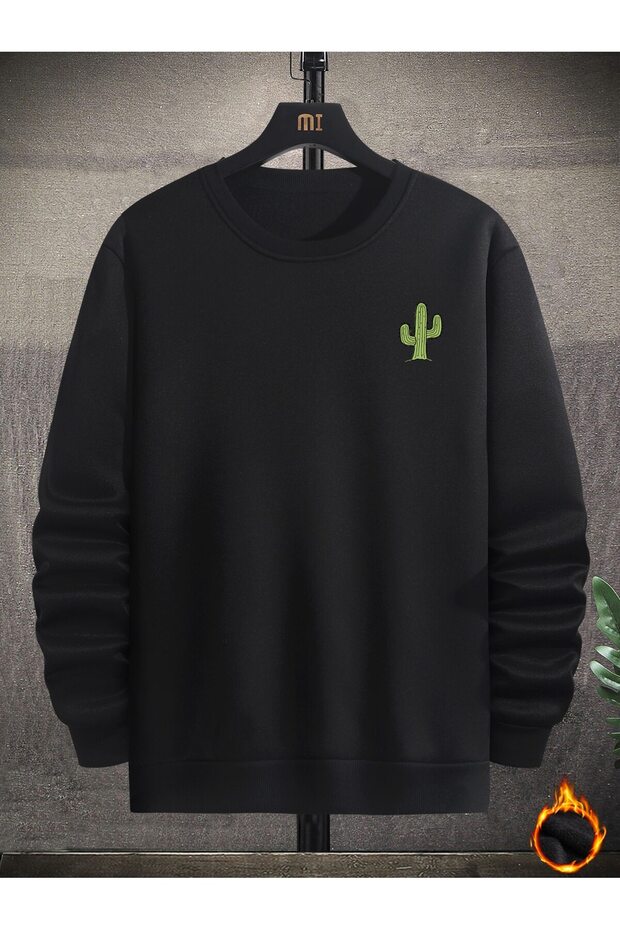 سلسلة Coko Manfinity Hypemode Cactus Print Pullover - 1