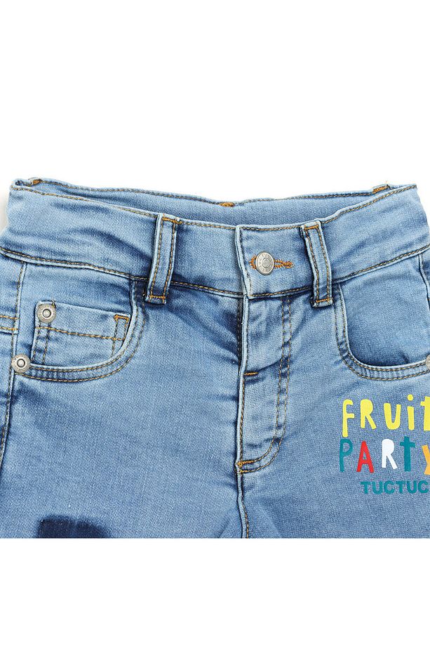 TUCTUC Denim Şort Erkek Bebek - 3