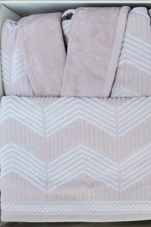 Tappeto Krem-krem Aıle Setı - 2